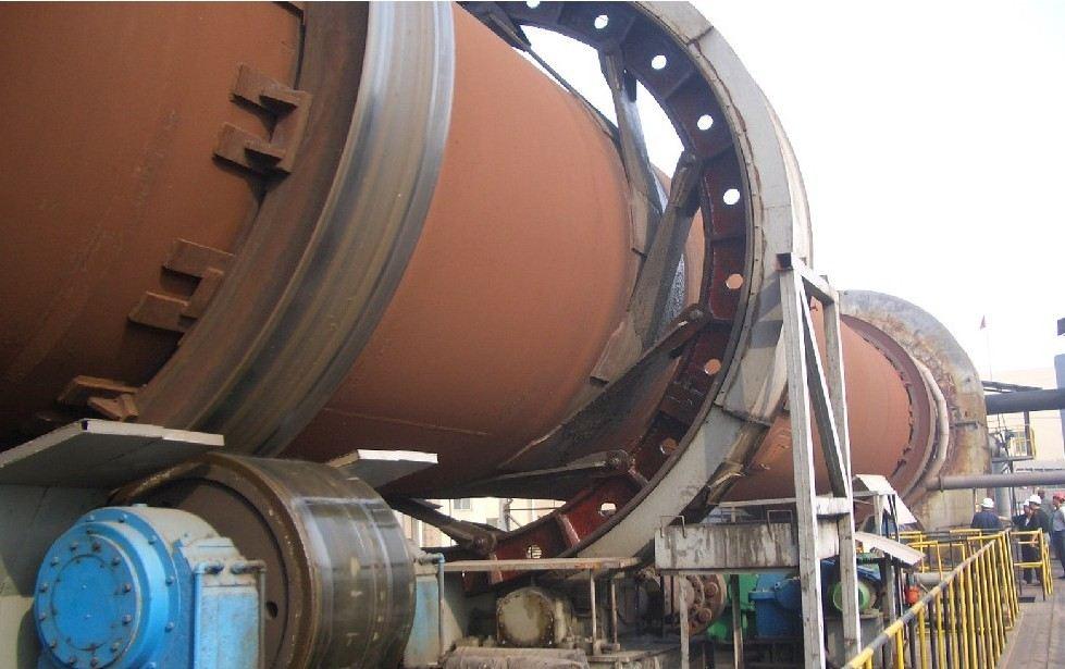 Zinc oxide rotary kiln