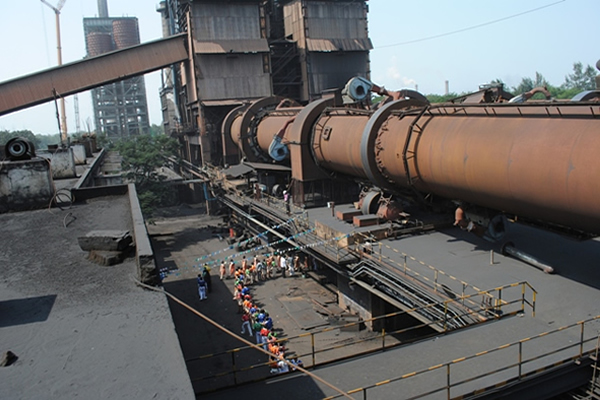 Zinc oxide rotary kiln