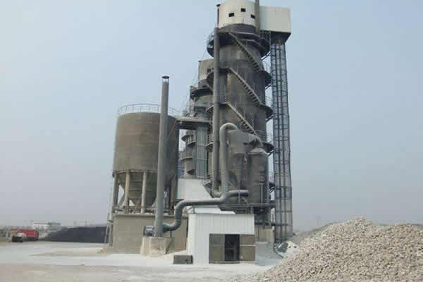 The lime shaft kiln calcination process