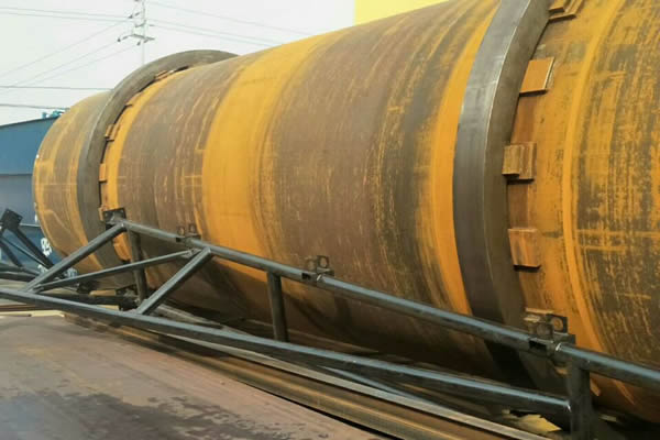 Rotary kiln for cement production