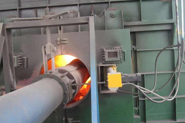 Rotary kiln for cement production